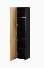 Cama full cabinet VIGO '180' 180/40/30 black/wotan oak - Image 2