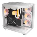 Be Quiet Light Base 600 DX Gaming Midi Tower Computer Case with Side Window and RGB Lighting White - Image 4