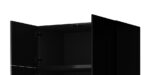Cama Rectangular Loft Closet from MDF in Black Colour 90x55.5x45cm SZFCMMOTW0012 - Image 2