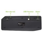 Techly ICTB9801TB keyboard Universal RF Wireless + Bluetooth QWERTY US English Black - Image 9