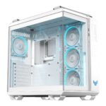 Asus TUF Gaming GT502 Horizon ARGB Midi Tower Computer Case with Side Window White Edition - Image 13