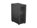 19  27U 600 × 1000 BLACK FLOOR-STANDING RACK CABINET WITH PERFORATED DOOR  LANBERG (FLAT PACK) - Image 13