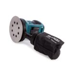 Makita Solo Battery Powered Eccentric Sander 125mm Battery 18V with Speed Control and with Suction System - Image 4
