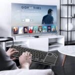 Techly ICTB9801TB keyboard Universal RF Wireless + Bluetooth QWERTY US English Black - Image 6