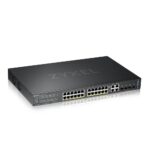 Zyxel GS2220-28HP Managed L2 PoE+ Switch with 24 Gigabit (1Gbps) Ethernet Ports and 4 SFP Ports - Image 4