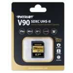Memory card PATRIOT V90 256GB SDXC UHS-II U3 Class 10 (PEF256GEP92SDX) - Image 2