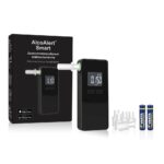 AlcoAlert Smart Electrochemical breathalyzer  black - Image 6