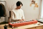 Casio Keyboard CT-S1 with 61 Dynamic Keys with Music Stand Red - Image 7