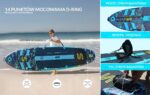Inflatable SUP Board with Length 3.5m Light Blue - Image 3