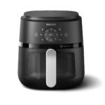 Philips 2000 series NA221/00 fryer Single 4.2 L Stand-alone 1500 W Hot air fryer Black  Silver - Image 4