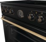 Gorenje GECS6B70CLB Cooker 71lt with Ceramic Hobs W60cm. Black - Image 4