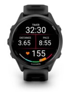 Garmin Forerunner 570 Aluminium 47mm Αδιάβροχο Smartwatch με Παλμογράφο (Slate Gray Aluminum with Translucent Black/Black Band) - Image 4