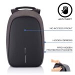 XD DESIGN ANTI-THEFT BACKPACK BOBBY HERO REGULAR BLACK P/N: P705.291 - Image 6