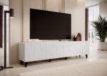 RTV cabinet BARI 200x42x52 white matt - Image 3
