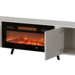 Cama Volare RTV cabinet 200 x 39 x 49 cm cashmere + fireplace