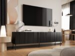 Cama RTV cabinet ISLA 200x40x60 mat black - Image 3