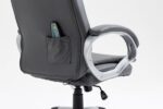 Activejet heated office chair with massage YK7304 grey - Image 7