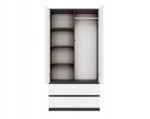MALWA SS-90 wardrobe  anthracite/white - Image 5