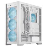 Asus TUF Gaming GT302 ARGB Midi Tower Computer Case with Side Window White - Image 4