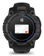 Garmin Instinct 3 AMOLED Aluminium 45mm Waterproof Smartwatch with Heart Rate Monitor (Black with Black Band) - Image 10