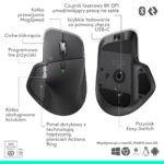 Logitech MX Master 4 Wireless Ergonomic Bluetooth Mouse Graphite - Image 15