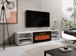 Cama TV Stand White M180xD33xH39cm - Image 3