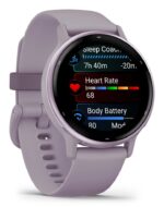 Garmin Vivoactive 5 Aluminium 42mm Waterproof Smartwatch with Heart Rate Monitor (Orchid) - Image 2