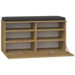 Topeshop RIVA SZAFKA ARTISAN shoe organizer Closed Oak - Image 2