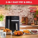 Tefal Easy Fry & Grill EY5058 Single 4.2 L Stand-alone 1550 W Hot air fryer Black - Image 9
