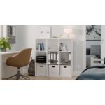MALAX 3x3 H WHITE SHELVING UNIT - Image 5