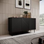 3D2SZ ONDA chest of drawers 150x45x85 black - Image 2