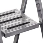Krause Secury Ladder Aluminum with 5+1 Steps 184cm - Image 9
