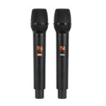 V-tone Karaoke Speaker with Wireless Microphones BQ12 GO MP3 Black - Image 3
