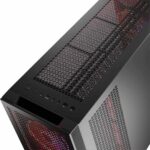 Modecom Expanse T Apex ARGB Gaming Midi Tower Computer Case with Side Window Black - Image 9