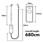 GreenBlue EV/PHEV Charger  portable  Type 2  cable length 6.8 m  IP65  11 kW  220–380 V AC 50/60 Hz  16 A  3-phase  GB1100 - Image 8