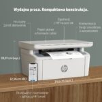 HP LaserJet M140w Black and White All In One Printer with WiFi and Mobile Printing - Image 5