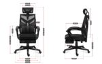 HUZARO COMBAT 5.0 BLACKGAMING CHAIR - Image 8