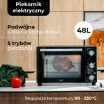 Adler AD 6026 oven Black - Image 2
