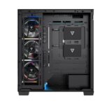 Modecom Volcano Stellar Plus ARGB 8F Gaming Midi Tower Computer Case with Side Window Black - Image 2
