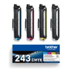 Brother TN-243 Original Multipack Toner Laser Printer Black/Yellow/Cyan/Magenta 4pcs (TN-243CMYK) - Image 4