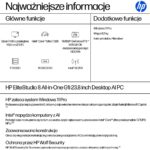 HP Elite Studio 8 AiO G1i Ultra 7 265 23.8 FHD 250nits IPS LBL AG 16GB DDR5 5600 SSD1TB Intel Graphics Cam5MP W11Pro 3Y OnSite - Image 8