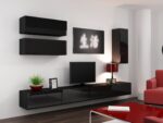 Cama Cabinet VIGO  90  full 90/35/32 black/black gloss - Image 10