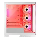 Modecom Volcano Space Apex ARGB Gaming Midi Tower Computer Case with Side Window White - Image 24