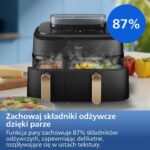 Philips Air Fryer with Double Detachable Bucket 9lt Black NA552/00 - Image 17