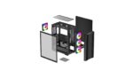 DeepCool CC560 ARGB V2 Midi Tower Black - Image 3