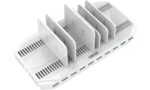 Unitek Charging Stand with 10 USB-A Ports 96W Quick Charge 3.0 in White color (Y-2190A) - Image 2