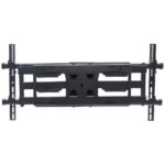 Manhattan TV & Monitor Mount  Wall  Full Motion  1 screen  Screen Sizes: 37-75   Black  VESA 200x200 to 800x400mm  Max 75kg  LFD  Tilt & Swivel with 3 Pivots  Lifetime Warranty - Image 2