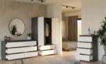 MALWA SS-90 wardrobe  anthracite/white - Image 9