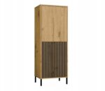 Floor Cabinet Kamaro Brown 53.5x40x146cm - Image 2