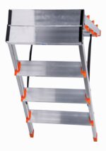 Krause Dopplo double-sided step ladder silver - Image 2